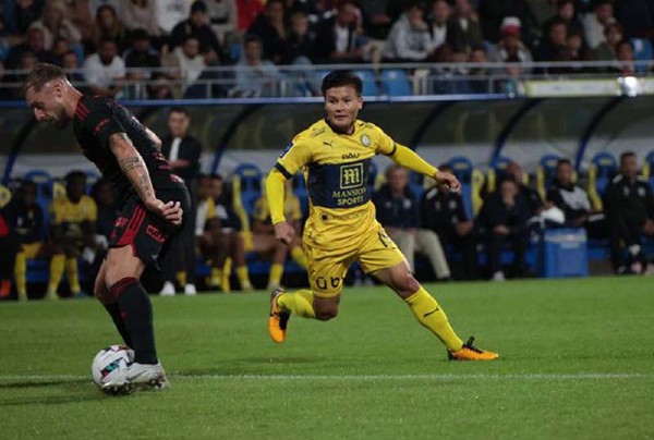 Quang Hải có nhiều cơ hội đá chính cho Pau FC ở trận gặp đối thủ hạng 5 tại Cúp QG Pháp sắp tới
