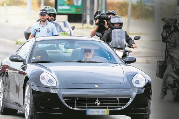 Mourinho cầm lái chiếc Ferrari 612 Scaglietti