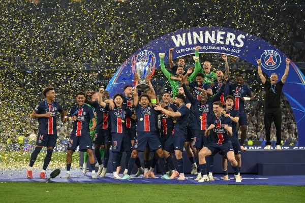 PSG vô địch Champions League mùa trước