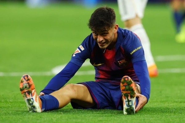 Pedri nghỉ ít nhất 6 tuần