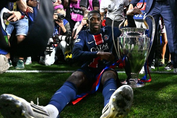 Dembele góp công lớn giúp PSG vô địch Champions League
