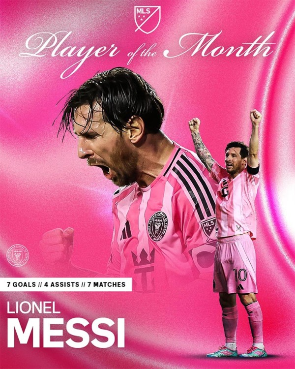 Messi được MLS vinh danh