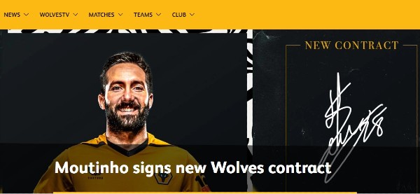 Moutinho sẽ ở lại Wolves thêm 1 năm