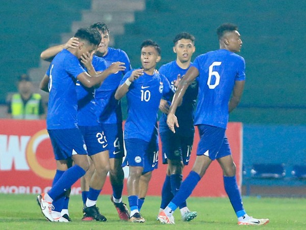 U23 Singapore có trận hòa như thắng trước U23 Việt Nam.
