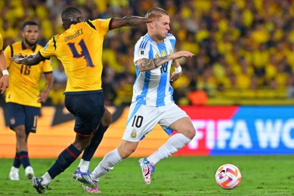 Franco Mastantuono khoác áo số 10 của tuyển Argentina