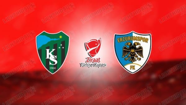 Nhận định Kocaelispor vs Erzurumspor, 19h00 ngày 23/12: Cúp QG TNKỳ