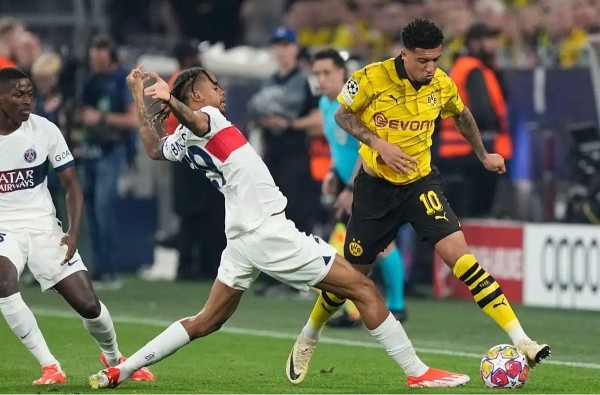 Sancho đóng góp công lớn vào chiến thắng 1-0 của Dortmund trước PSG