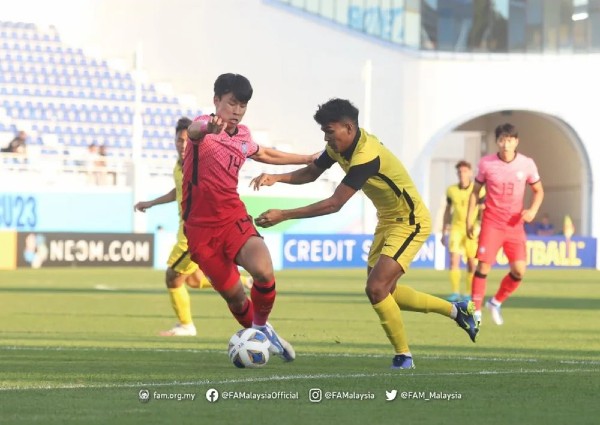 U23 Hàn Quốc thắng đậm U23 Malaysia