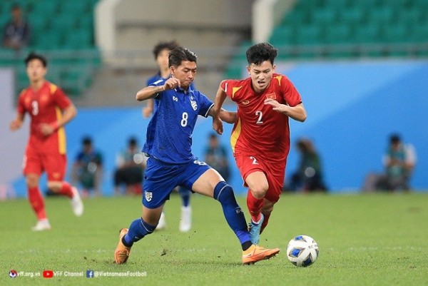 U23 Thái Lan có trận đấu đầy khó khăn trước U23 Việt Nam